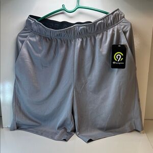 Champion Light Gray Performance Shorts
